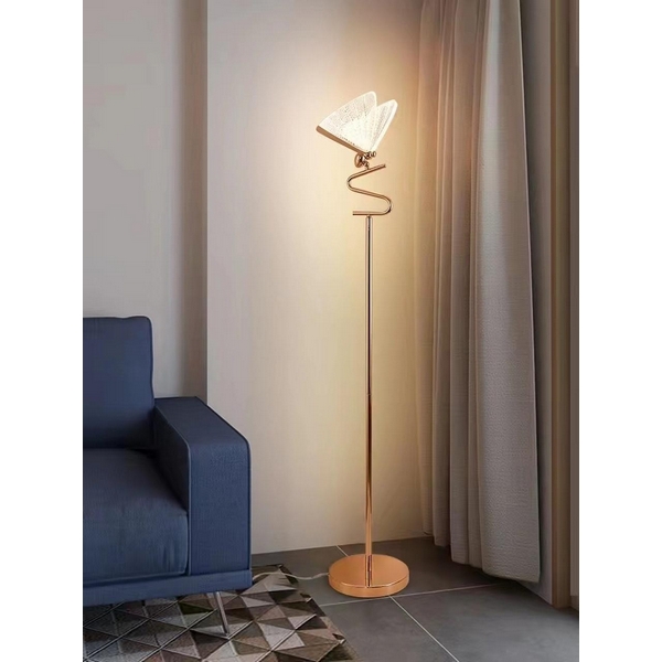 Торшер светодиодный с бабочками Alfa Light F0224-11-71226