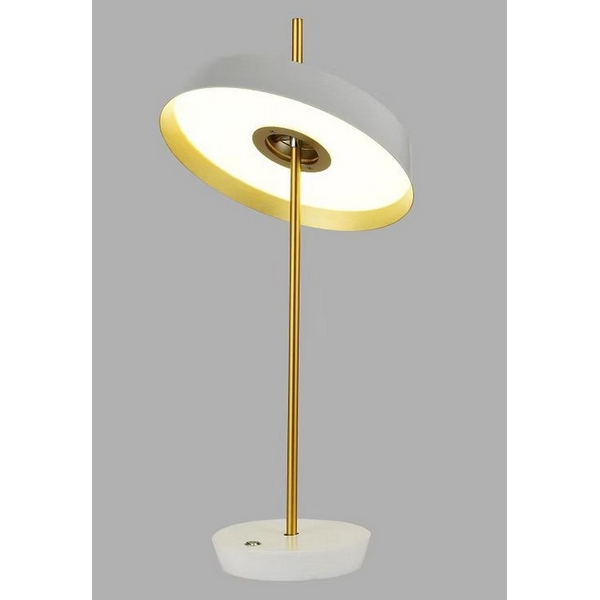 Настольная лампа светодиодная в виде летающей тарелки Alfa Light F0224-14-71226