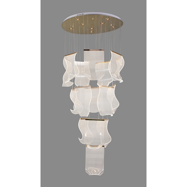 Потолочная светодиодная каскадная люстра Alfa Light F1424-01-71226