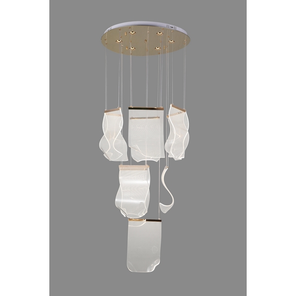 Потолочная светодиодная каскадная люстра Alfa Light F1424-02-71226