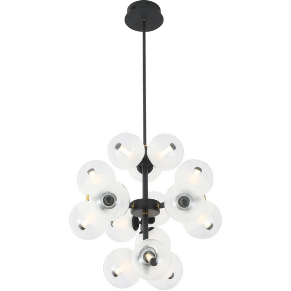 Потолочная светодиодная люстра Alfa Light F1824-01-71226 (плафоны шарики)