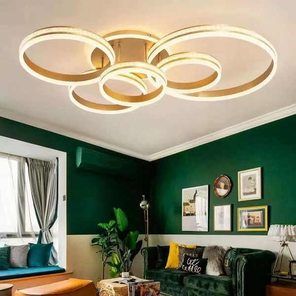 Потолочная светодиодная люстра Alfa Light F2024-33-71226 кольцо