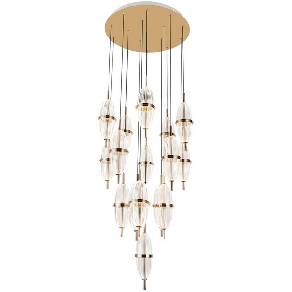 Потолочная светодиодная каскадная люстра Alfa Light F2524-06-71226