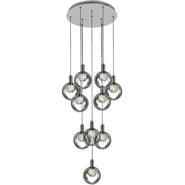 Потолочная светодиодная каскадная люстра Alfa Light F2524-19-71226