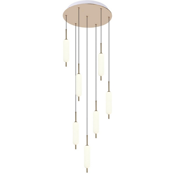 Потолочная светодиодная каскадная люстра Alfa Light F2524-32-55158