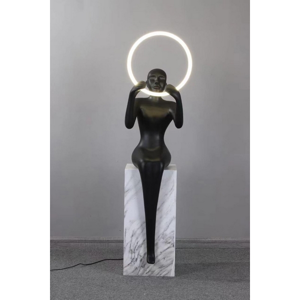 Торшер светодиодный Alfa Light F2724-02-55158 кольцо