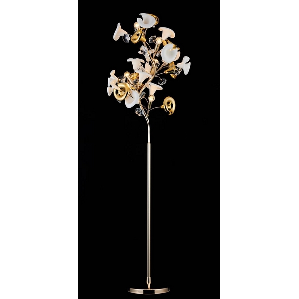 Торшер Alfa Light F2924-01-55158 с цветами