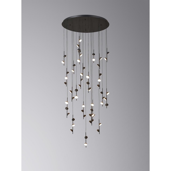 Потолочная светодиодная каскадная люстра Alfa Light F3024-16-55158