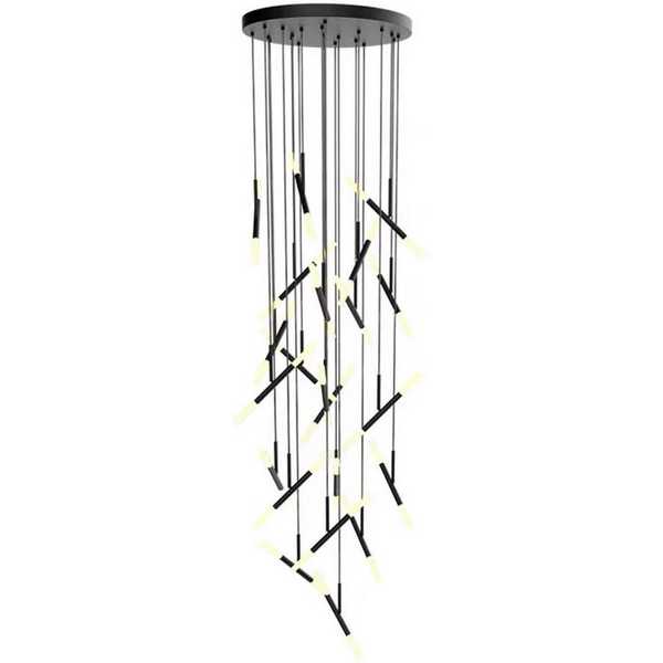 Потолочная светодиодная каскадная люстра Alfa Light F3024-41-55158