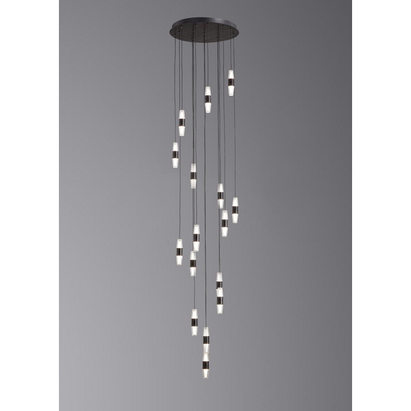 Потолочная светодиодная каскадная люстра Alfa Light F3024-46-55158