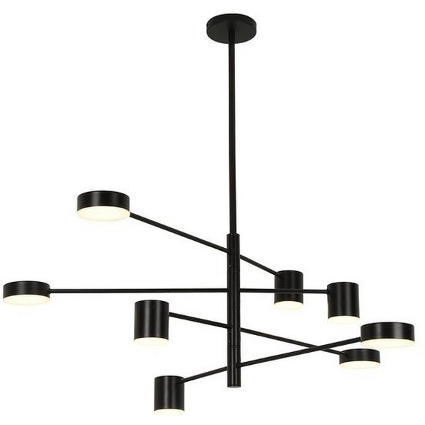 Потолочная светодиодная люстра на штанге асимметричная Alfa Light F4324-03-55158