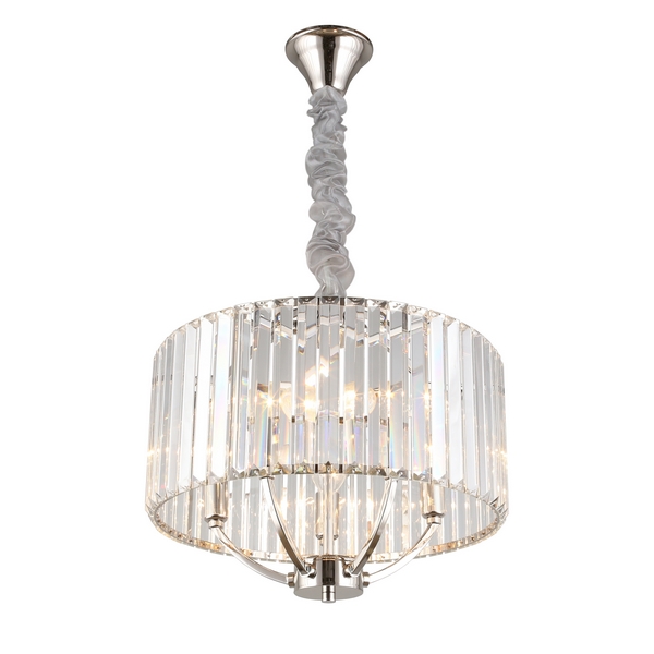 Подвесная люстра хрустальная Aployt Nela APL.746.03.05-59279 в виде свечи