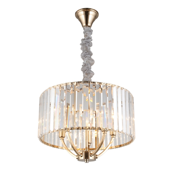 Подвесная люстра хрустальная Aployt Nela APL.746.13.05-59279 в виде свечи