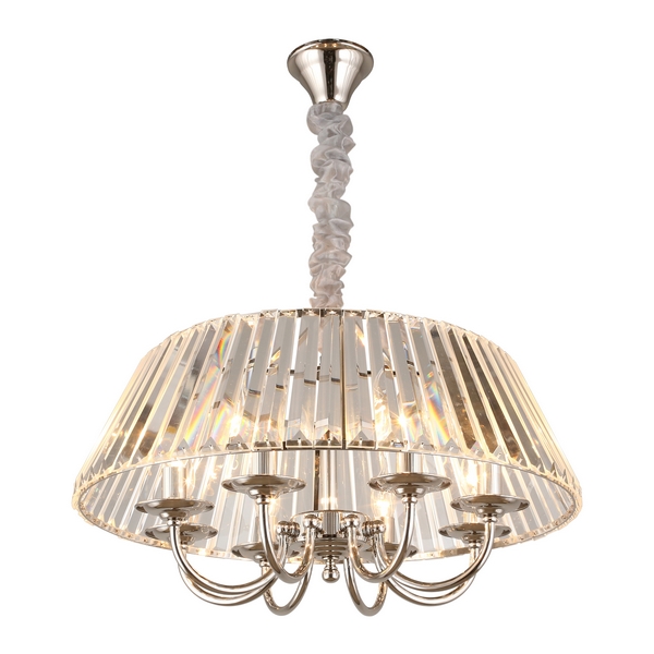 Подвесная люстра хрустальная Aployt Lucretia APL.748.03.08-59279 в виде свечи