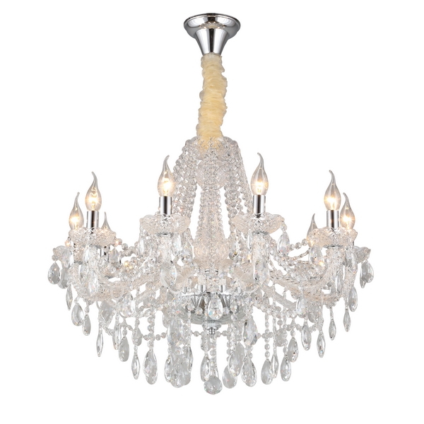 Подвесная люстра хрустальная Aployt Koletta APL.755.03.10-59279 в виде свечи