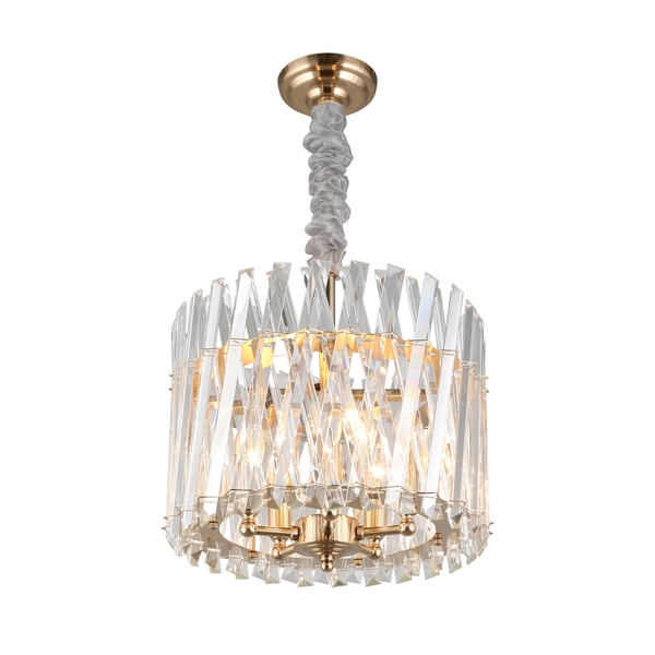 Подвесная люстра хрустальная Aployt Verene APL.808.13.05-59279 в виде свечи