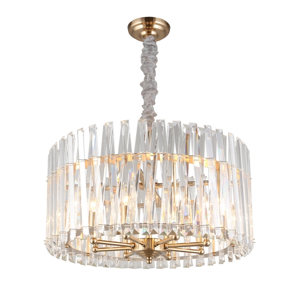 Подвесная люстра хрустальная Aployt Verene APL.808.13.08-59279 в виде свечи