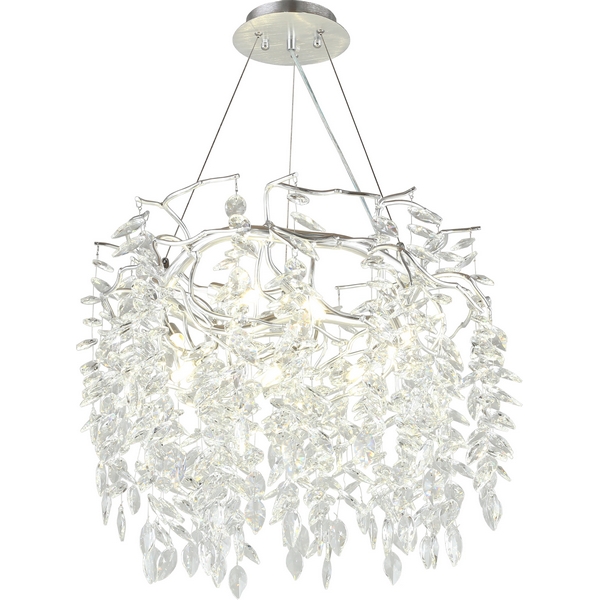 Подвесная люстра хрустальная Aployt Gertunia APL.847.13.10-59279 форма ветки