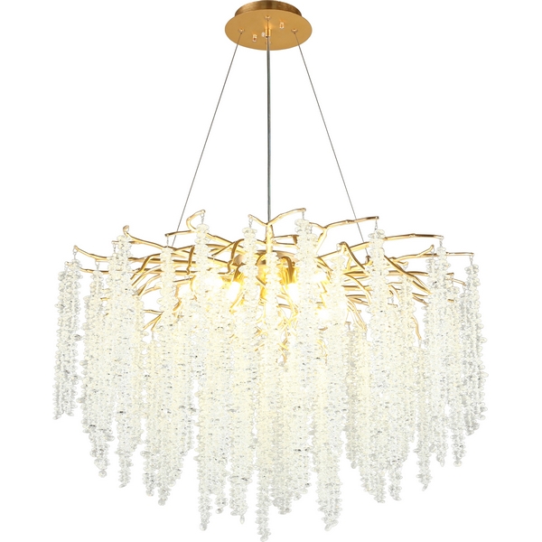 Подвесная люстра хрустальная Aployt Paulina APL.848.03.13-59279 форма ветки