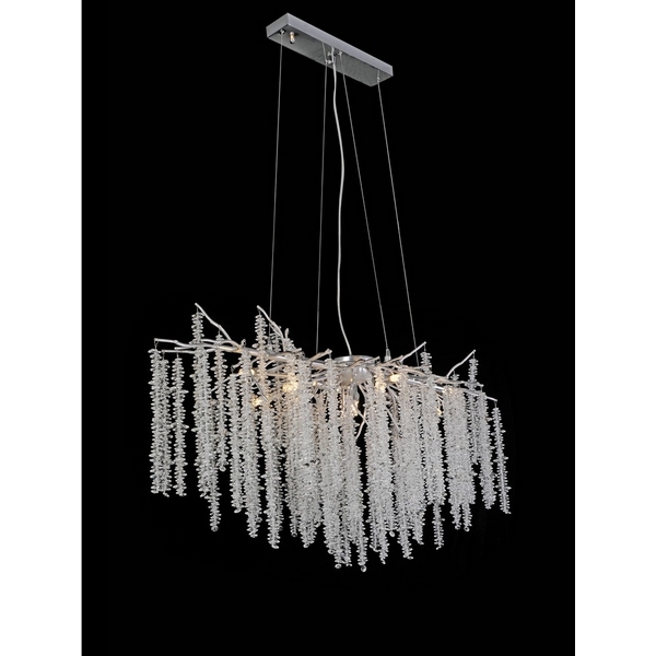 Подвесная люстра хрустальная Aployt Paulina APL.848.33.10-59279 форма ветки