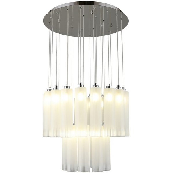 Подвесная каскадная люстра Aployt Francesca APL.859.06.27-59279