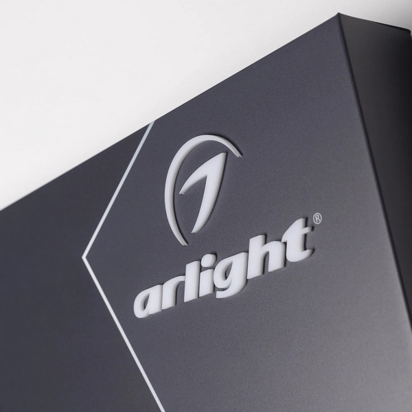 Стенд Светильники встраиваемые Тонкие панели (Arlight, Пластик) 000860(1)-52799