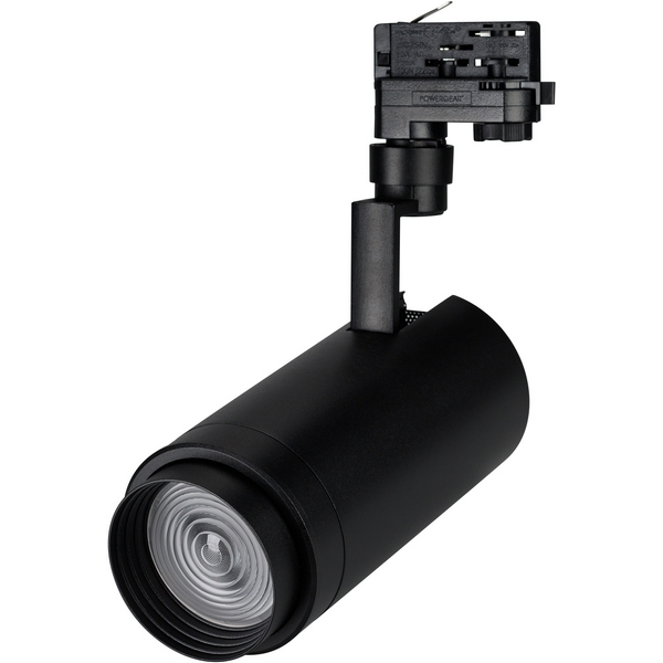 Трековый светильник трехфазный светодиодный 220V LGD-ZEUS-4TR-R100-30W Warm (BK, 20-60 deg) (Arlight, IP20 Металл) 024634-59023