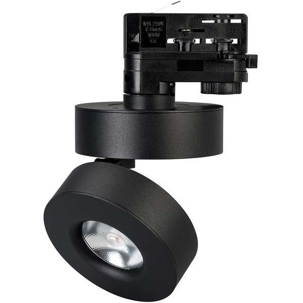Трековый светильник трехфазный светодиодный 220V LGD-MONA-TRACK-4TR-R100-12W Warm3000 (BK, 24 deg) (Arlight, IP40 Металл) 024996(2)-64921