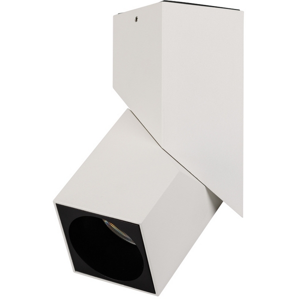 LED спот SP-TWIST-SURFACE-S60x60-12W Warm3000 (WH-BK, 30 deg) (Arlight, IP40 Металл, 3 года) 026467(1)-64921