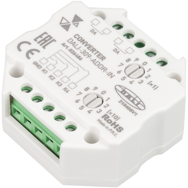 INTELLIGENT Конвертер DALI-309-ADDR-IN (DALI bus) (IARL, -) 026486-61927