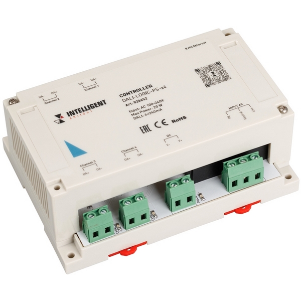 INTELLIGENT Контроллер DALI-LOGIC-PS-x4 (230B, Ethernet) (IARL, -) 026652-33681