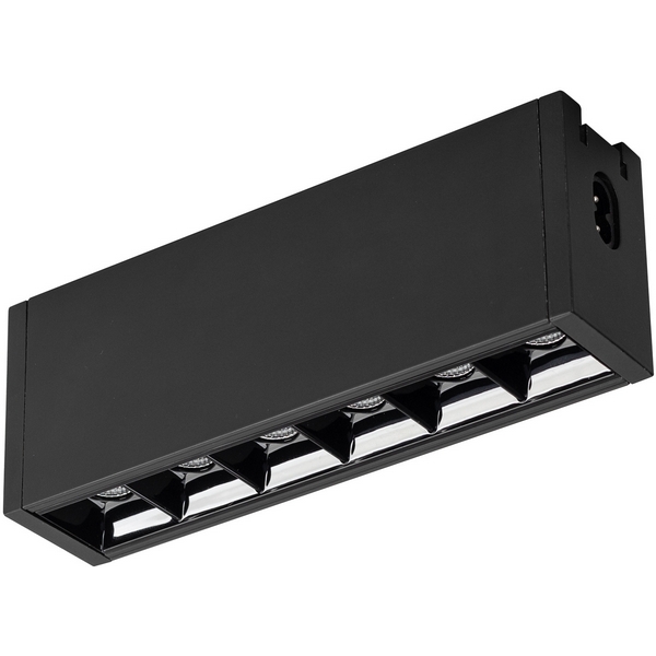 Линейный настенно-потолочный светильник LED CLIP-38-LASER-S171-6W Day4000 (BK, 36 deg, 24V) (Arlight, IP40 Металл, 3 года) 028959-64921