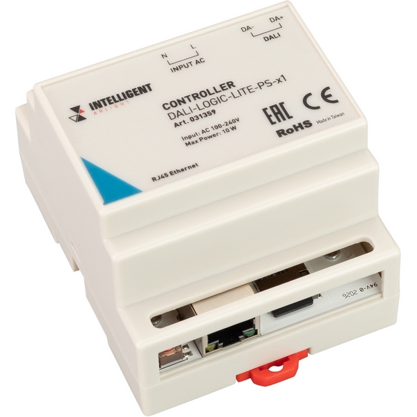 INTELLIGENT Контроллер DALI-LOGIC-LITE-PS-x1 (230B, Ethernet) (IARL, -) 031359-33681