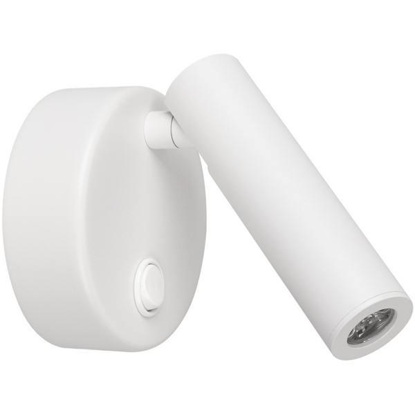 LED спот для чтения SP-BED-R90-3W Warm3000 (WH, 20 deg, 230V) (Arlight, IP20 Металл, 3 года) 031393-37788