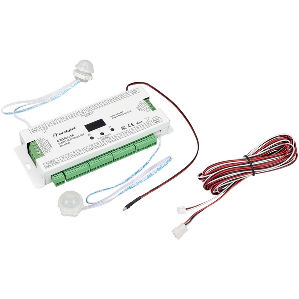 Контроллер лестничный SMART-STEP-32-2S-SUF (5-24V, 32x1A, SPI) (Arlight, IP20 Пластик, 5 лет) 033122-33681