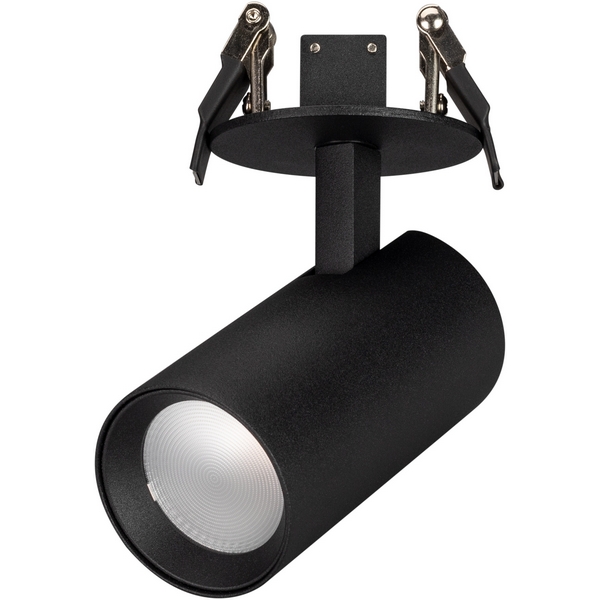 LED спот встраиваемый LGD-LUMOS-R55-9W Day4000 (BK, 25 deg, 230V) (Arlight, IP20 Металл, 3 года) 034147-64921