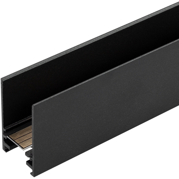 Трек 1м (шинопровод накладной/подвесной магнитный) 24V MAG-TRACK-2538-1000 (BK) (Arlight, IP20 Металл, 3 года) 034227-61927