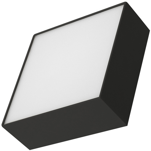 Потолочный светильник LED прямоугольный SP-QUADRO-S175x175-16W Day4000 (BK, 120 deg, 230V) (Arlight, IP40 Металл) 034784-77254