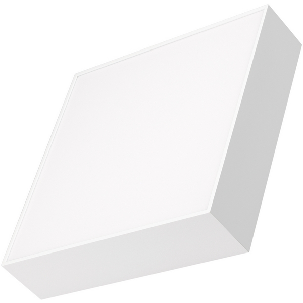 Потолочный светильник LED прямоугольный SP-QUADRO-S250x250-25W Warm3000 (WH, 120 deg, 230V) (Arlight, IP40 Металл) 034787-11404