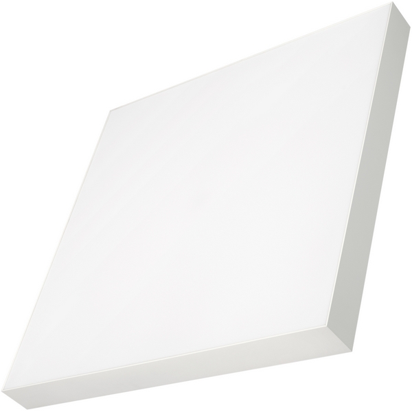 Потолочный светильник LED прямоугольный SP-QUADRO-S600x600-60W Warm3000 (WH, 120 deg, 230V) (Arlight, IP40 Металл) 034804-11404