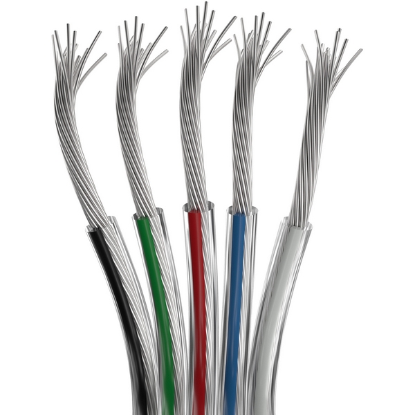 Шлейф питания ARL-22AWG-CLEAR-5Wire-CU (Arlight) 034967-66707