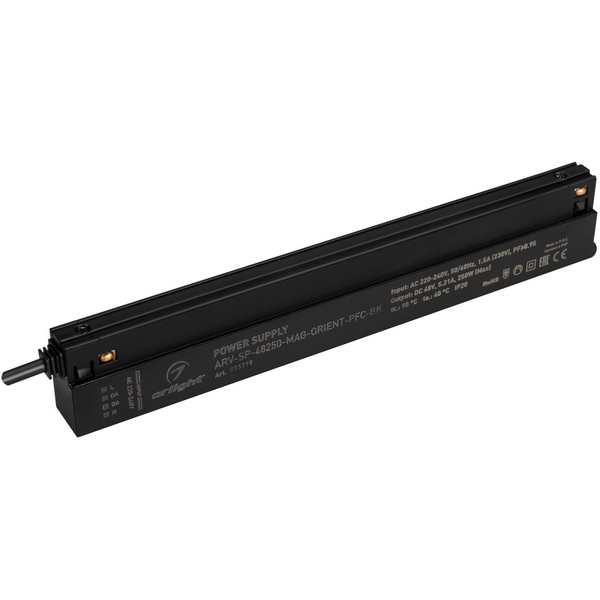 Блок питания ARV-SP-48250-MAG-ORIENT-PFC-BK (48V, 5.21A, 250W) (Arlight, IP20 Пластик) 035779-64921