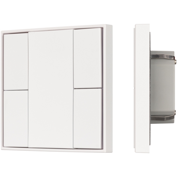 INTELLIGENT Кнопочная панель KNX-301-22-4-SH-IN White (BUS, Frame) (IARL, IP20 Пластик, 3 года) 037722-52799