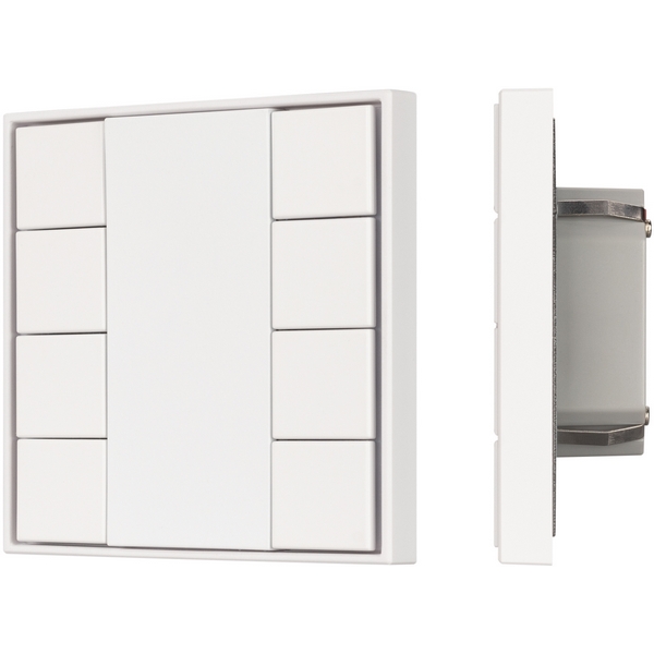 INTELLIGENT Кнопочная панель KNX-301-22-8-SH-IN White (BUS, Frame) (IARL, IP20 Пластик, 3 года) 037723-52799