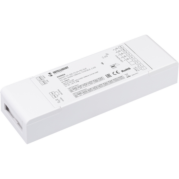 INTELLIGENT ARLIGHT Диммер SMART-CC-205-72-SH-PD-SUF (12-48V, 5x350-1200mA, TUYA BLE, 2.4G) (IARL, IP20 Пластик, 5 лет) 038213-52799
