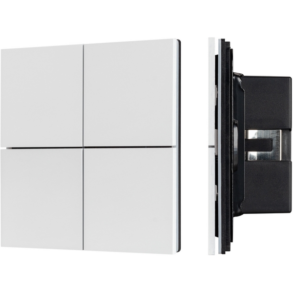 INTELLIGENT Кнопочная панель KNX-304-23-IN White (BUS, Frameless) (IARL, IP20 Металл, 2 года) 038365-52799