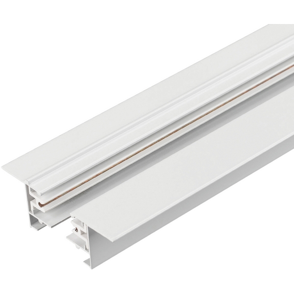 Трек (шинопровод 1м) LGD-2TR-TRACK-F-1000-WH-M (C) (Arlight, IP20 Металл, 3 года) 038670-37788