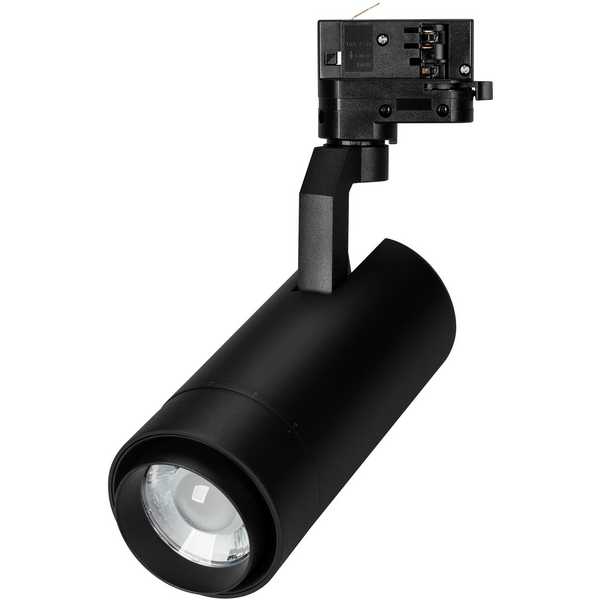 Трековый светильник трехфазный светодиодный 220V LGD-GELIOS-TUNE-4TR-R80-20W Day4000-MIX (BK, 20-60 deg) (Arlight, IP20 Металл) 039156-59023