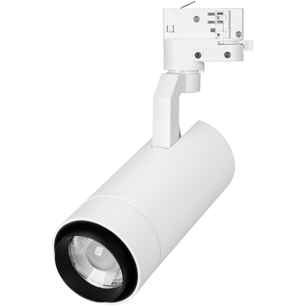Трековый светильник трехфазный светодиодный 220V LGD-GELIOS-TUNE-4TR-R80-20W Day4000-MIX (WH, 20-60 deg) (Arlight, IP20 Металл) 039157-64921