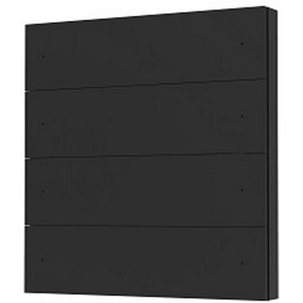 INTELLIGENT Кнопочная панель SMART-DMX512-801-22-8G-8SC-DIM-IN Black (230V, 2.4G) (IARL, IP20 Пластик, 5 лет) 039316-52799